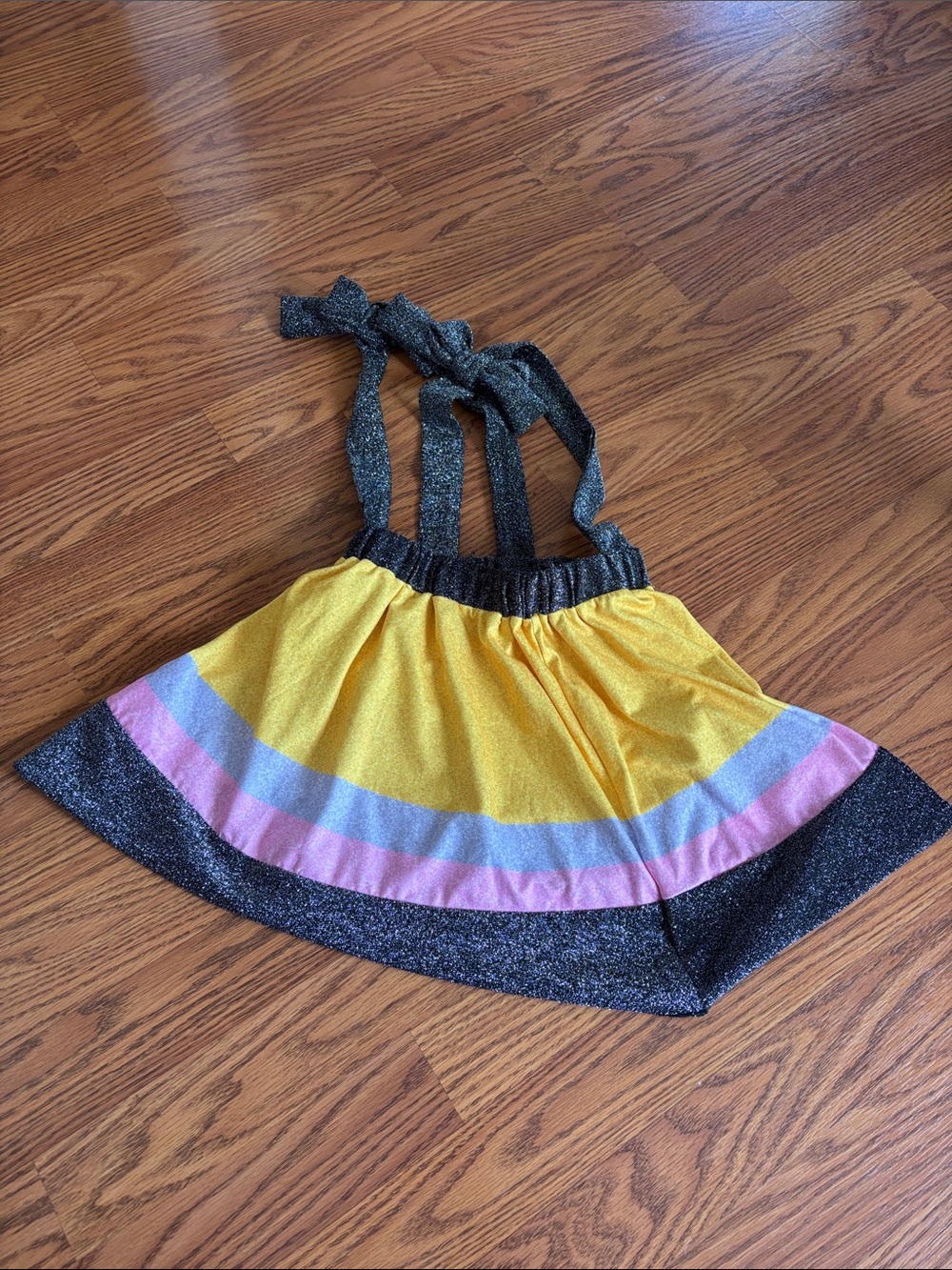Kids pencil overalls suspenders skirt
